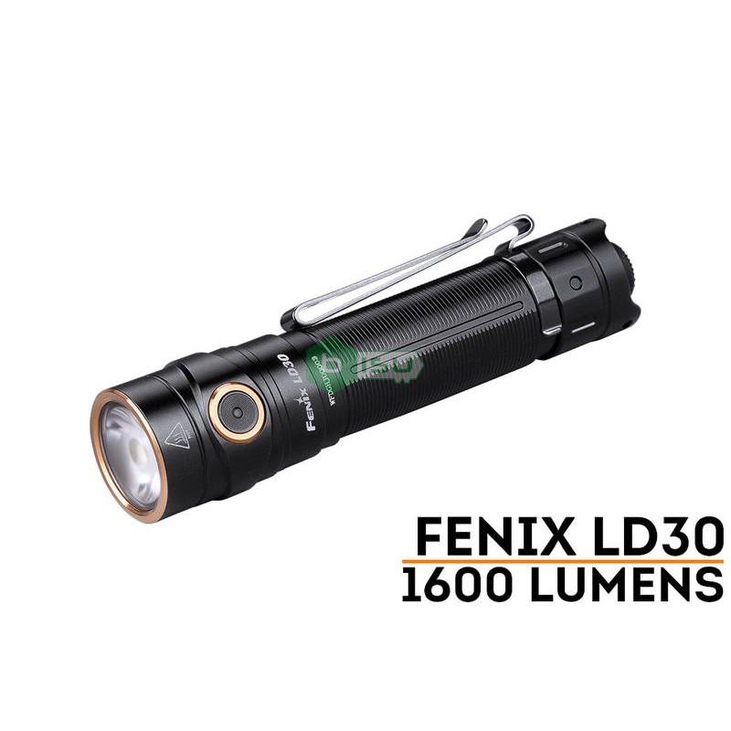 ĐẠI LÝ ĐỘC QUYỀN FENIX - Đèn pin Fenix - LD30 - 1600 Lumens (kèm 01 pin sạc ALR_L18_3500U tích hợp cổng sạc USB)