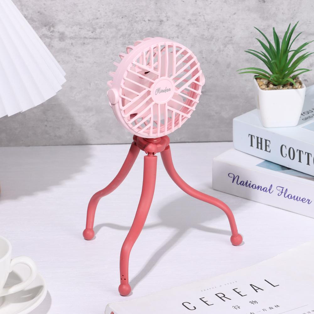 ESPO Quạt Mini Cầm Tay Gắn Xe Đẩy Em Bé Tiện Dụng