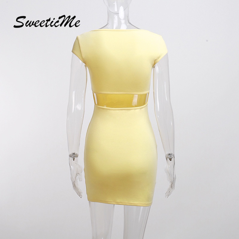 Đầm Cổ Vuông Sweeticme Nữ   Mới