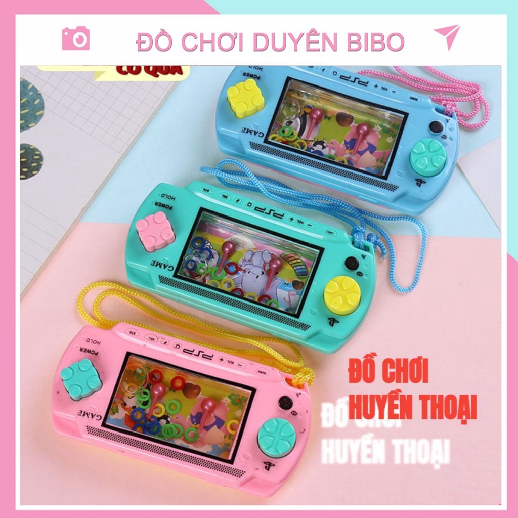 Đồ chơi bắn vòng nước cầm tay có dây đeo - Quà tặng học sinh độc đáo