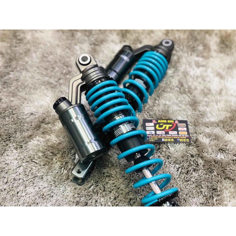 Phuộc SH Việt Xanh Nitron + Vàng Ohlins Size 375mm