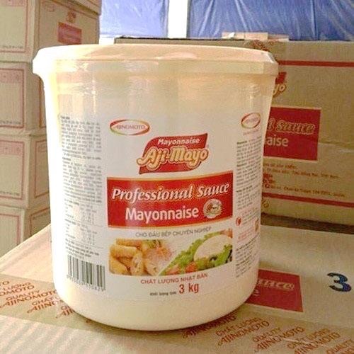 [FreeShip] [Giá hủy diệt] [Ảnh thật] [Chính hãng] Sốt Mayonnaise Aji-Mayo 3kg