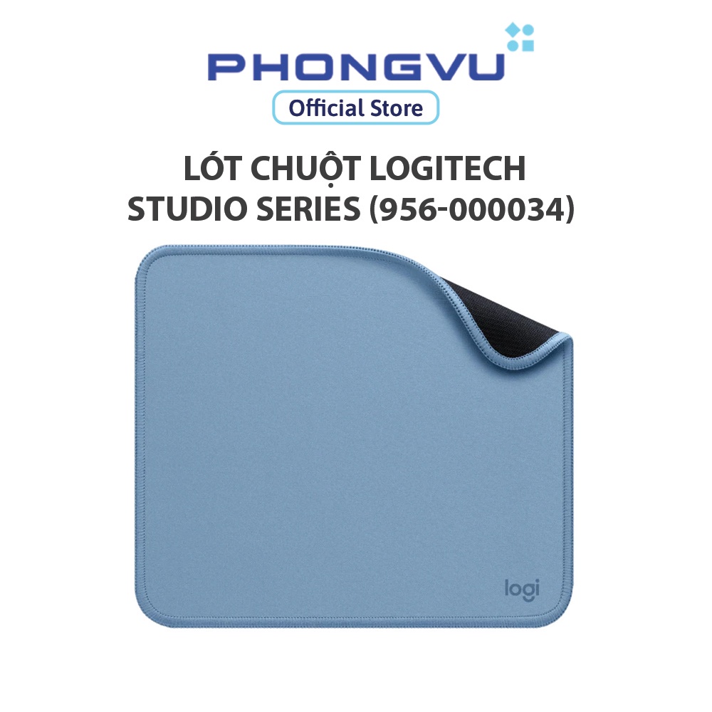 Miếng lót chuột Logitech Studio Series (Xám xanh) (956-000034)