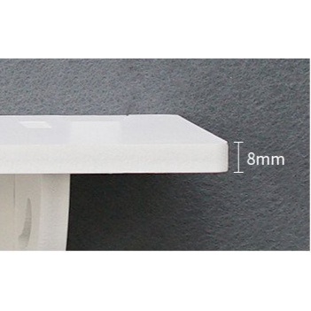 Giá để tài liệu hồ sơ 4 tầng lắp ghép đơn giản chất liệu gỗ nhựa cao cấp không thấm nước chịu lực tốt màu trắng