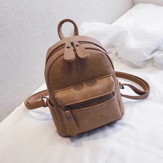 [Ảnh thật ở cuối] balo mini chất da dày dặn khổ a5