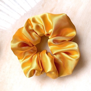 Scrunchies cột tóc lụa cao cấp, voan kính siêu xinh