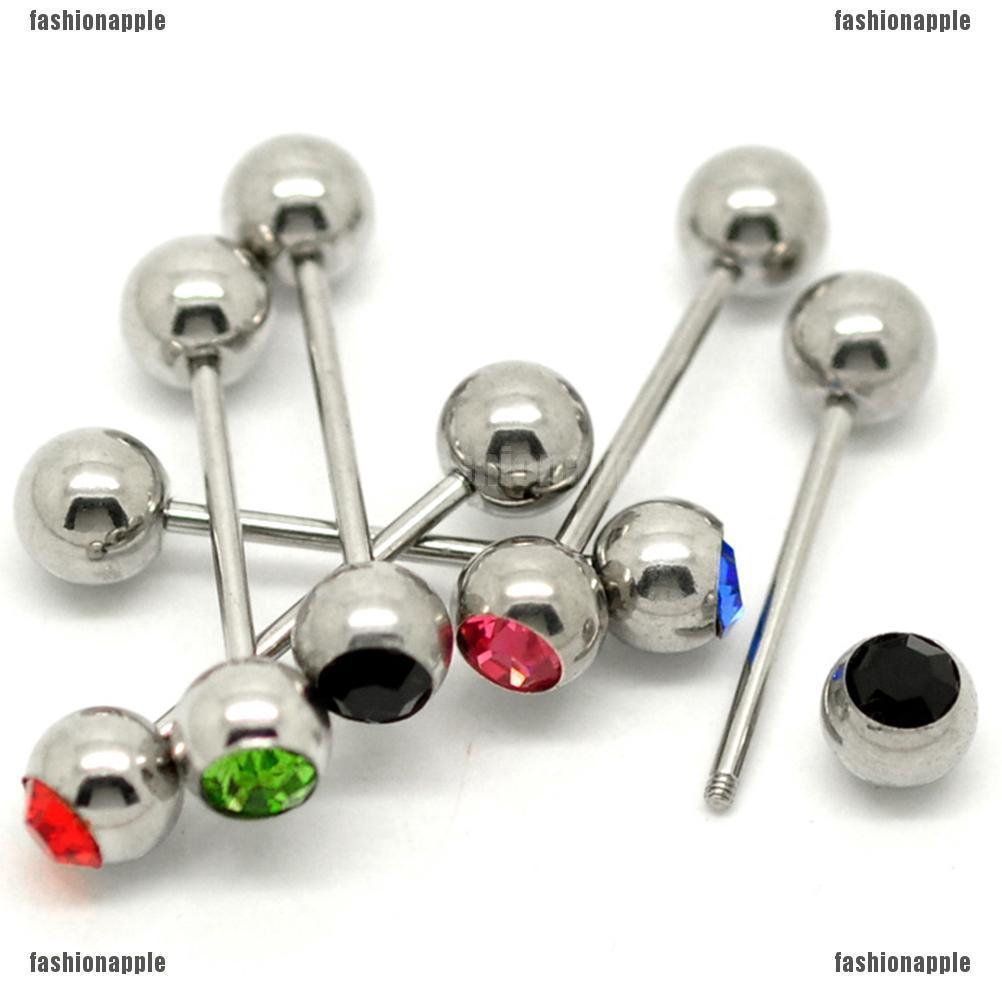 Set 5 Khuyên Lưỡi Đính Đá Cá Tính