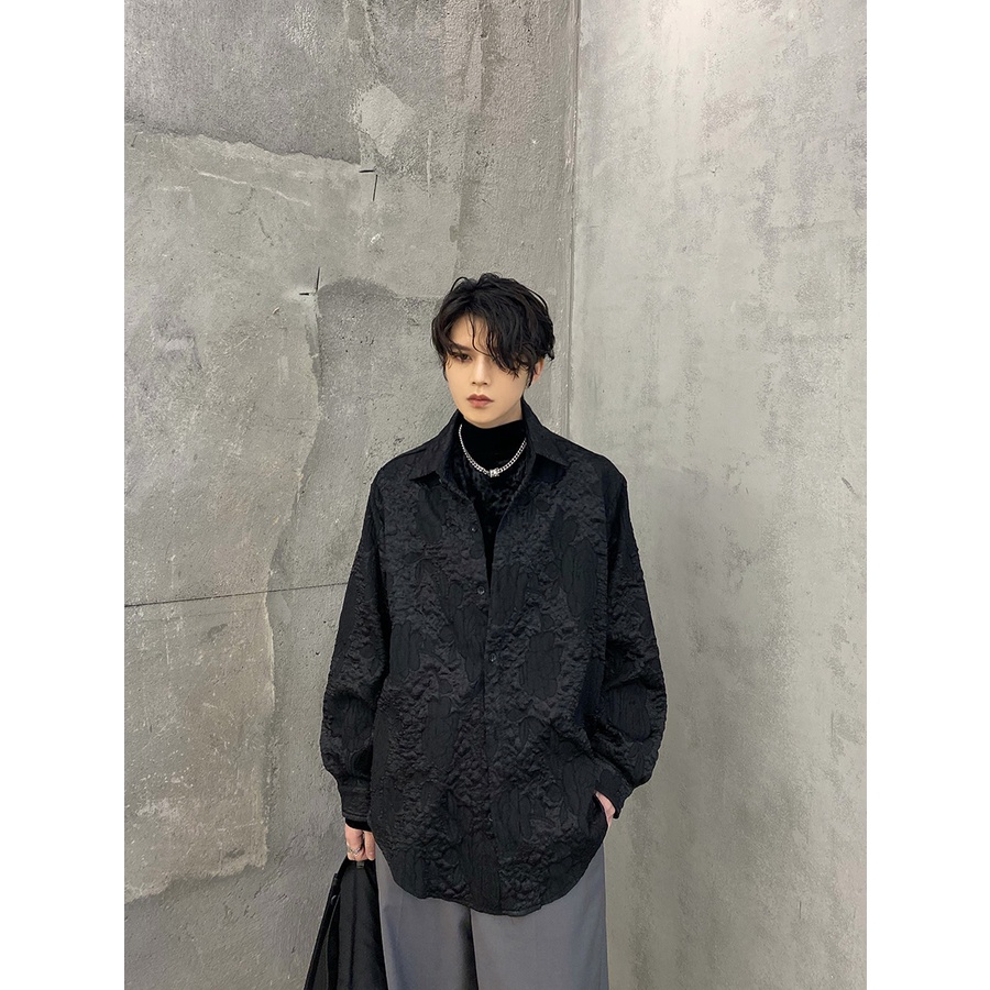 Áo sơ mi tay dài Black Rose