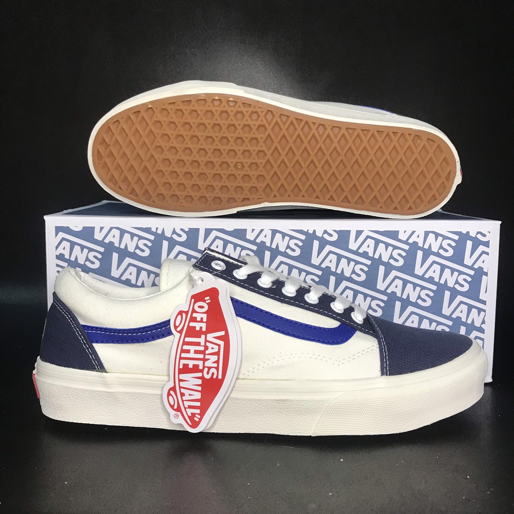 Giày Nam Nữ Vans Da Lộn Màu Xanh Giá Rẻ R11 Thời Trang