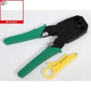 Kìm, kềm bấm mạng đa năng OB-315 Green Full Box