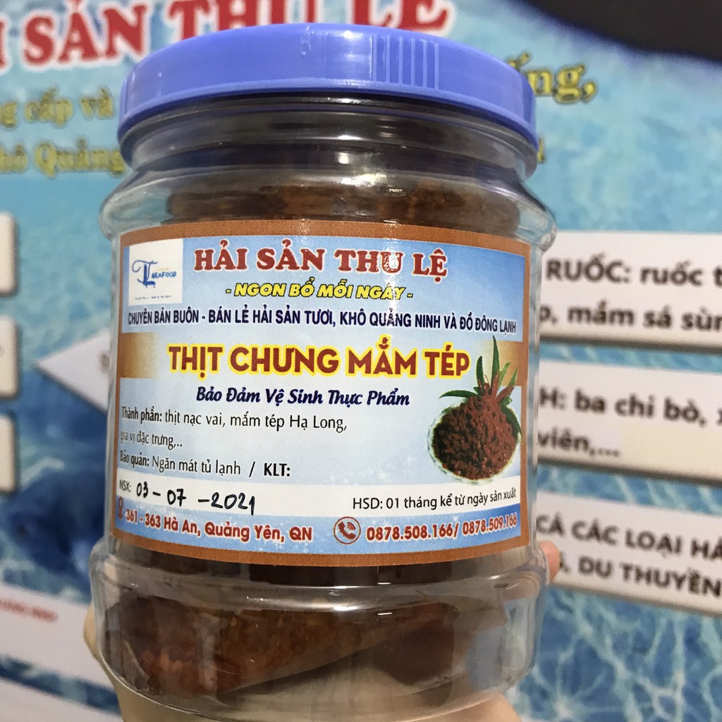 [NGON BỔ RẺ] - MẮM TÉP CHƯNG THỊT/ THỊT CHƯNG MẮM TÉP - ĐẶC SẢN HẠ LONG 300G, 500G, 1KG | BigBuy360 - bigbuy360.vn