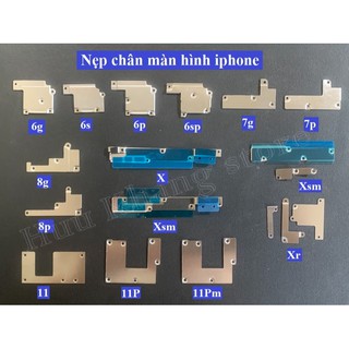 Nẹp chân màn hình (kèm ốc) iphone 6-11promax