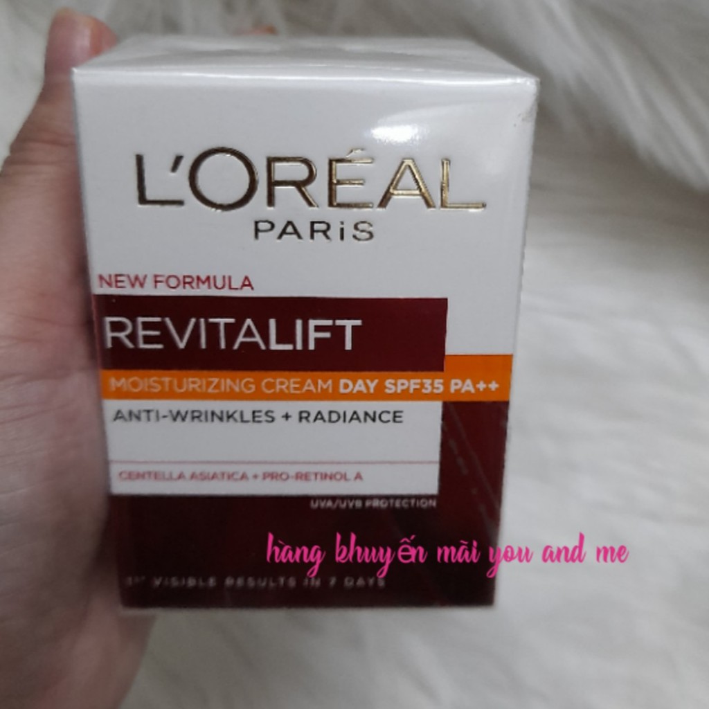 (mini 20ml) Kem Dưỡng Săn Chắc Da Và Giảm Nếp Nhăn L'Oreal Paris Revitalift