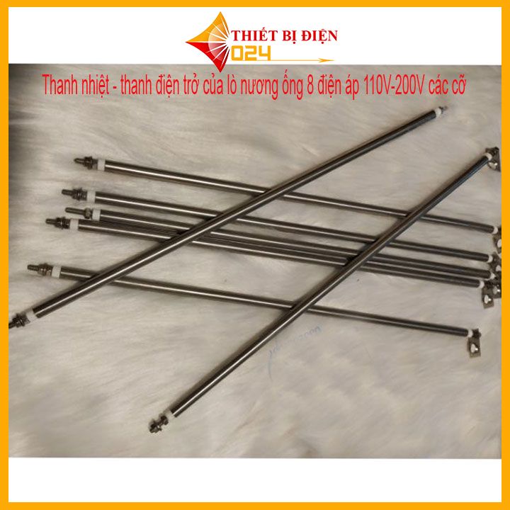 Thanh nhiệt - thanh điện trở của lò nương ống 8 điện áp 110V-200V các cỡ