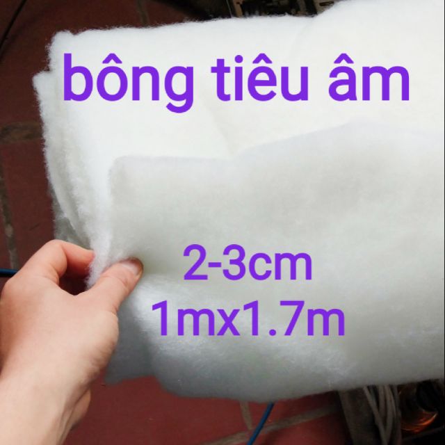 Bông tiêu âm, mút tiêu âm, giá bán 1m x 1.73m