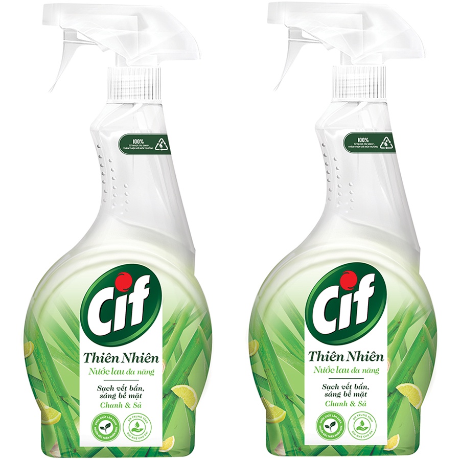 Nước Lau Bếp/kính CIF 520ml đa năng(mẫu mới)