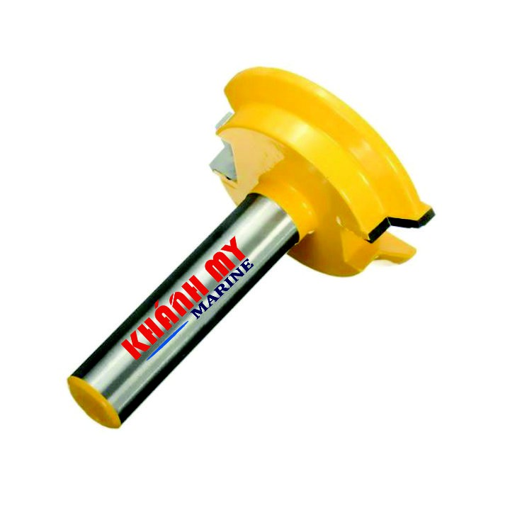 Mũi soi gỗ, Mũi phay gỗ phay cạnh lắp ghép gốc vuông, cốt 12.7mm