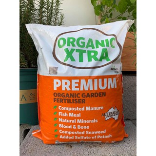 Phân hữu cơ tảo biển Organic Xtra nhập khẩu Úc bao nguyên 5kg