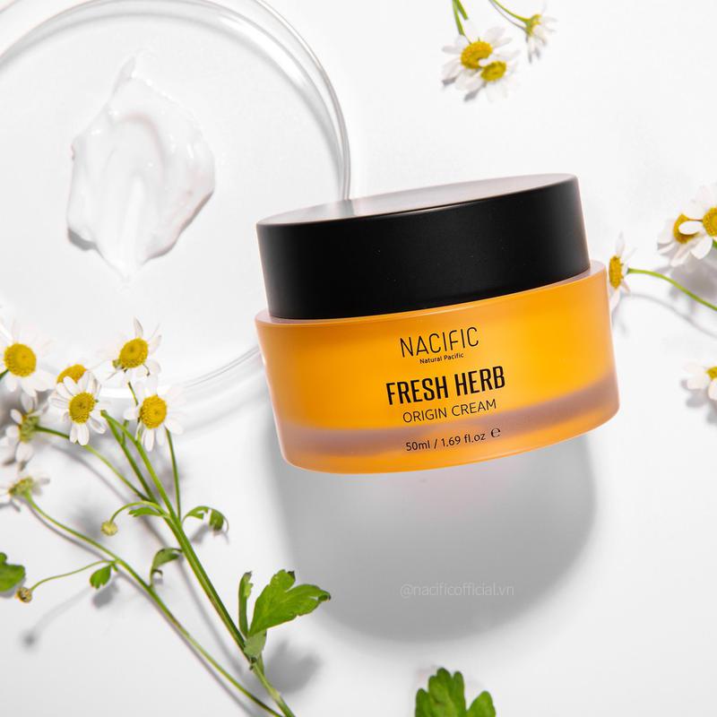 Kem Dưỡng Trắng, Làm Dịu Da NACIFIC Fresh Herb Origin Cream 50ml