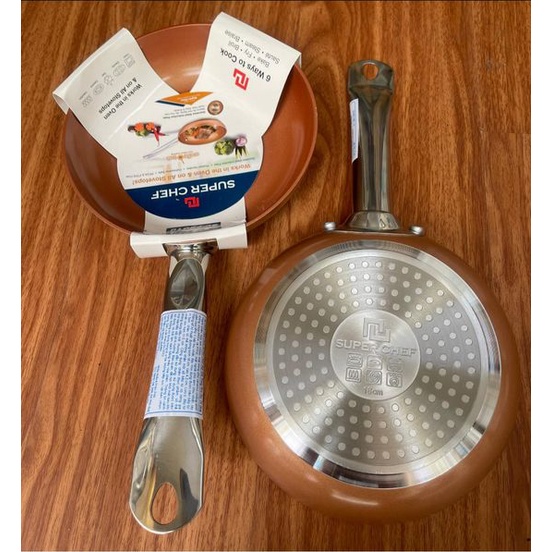 Chảo 18 cm chống dính ĐÁY TỪ super chef
