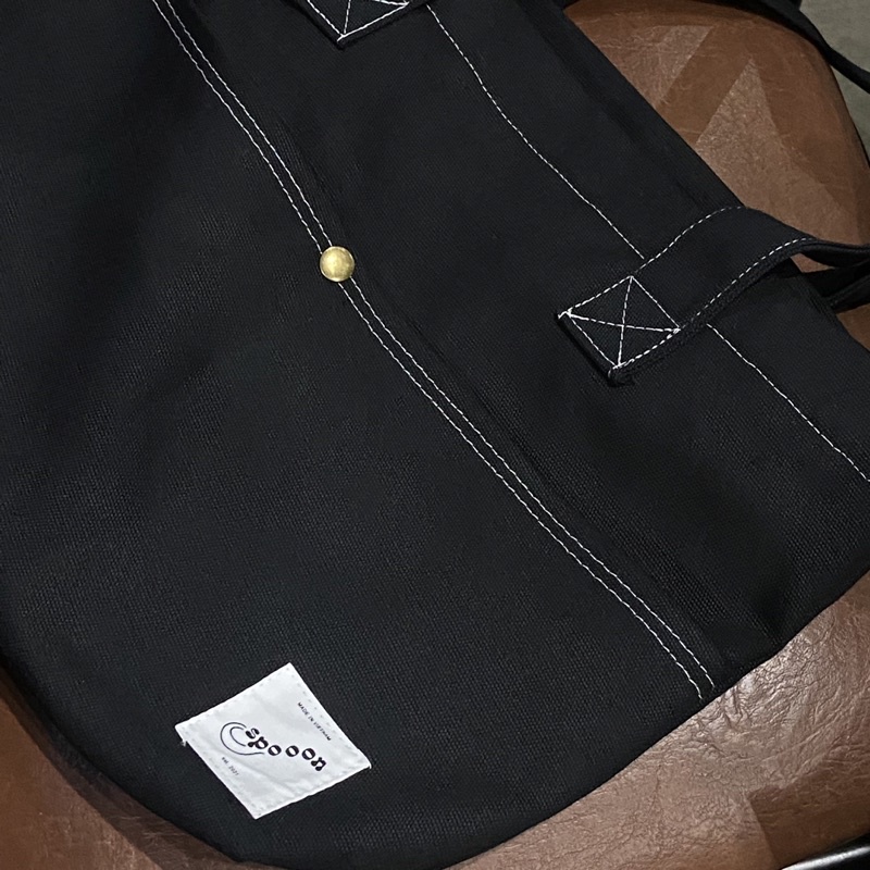 TÚI VẢI TOTE BAG SPOOON CANVAS ONYX BAG