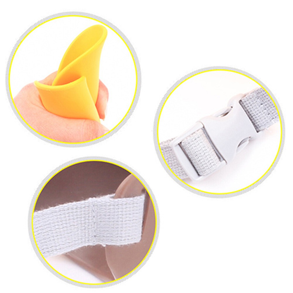 Nắp silicone rọ mõm hình mỏ vịt cho cún cưng