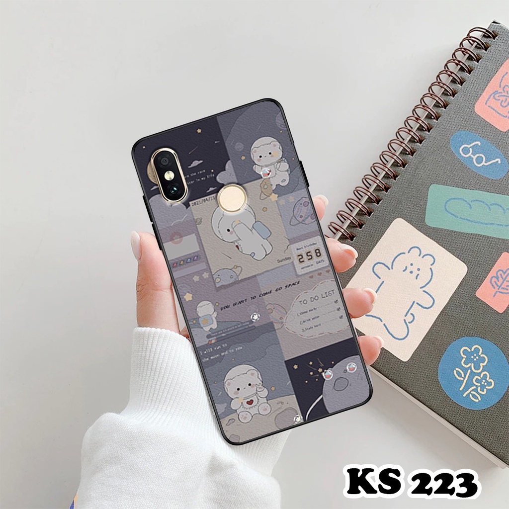 Ốp lưng Xiaomi Mi A1 - Xiaomi Mi A2 - Xiaomi Mi A2 Lite - Ốp in hình thỏ con dễ thương - Lưng nhám Viền TPU