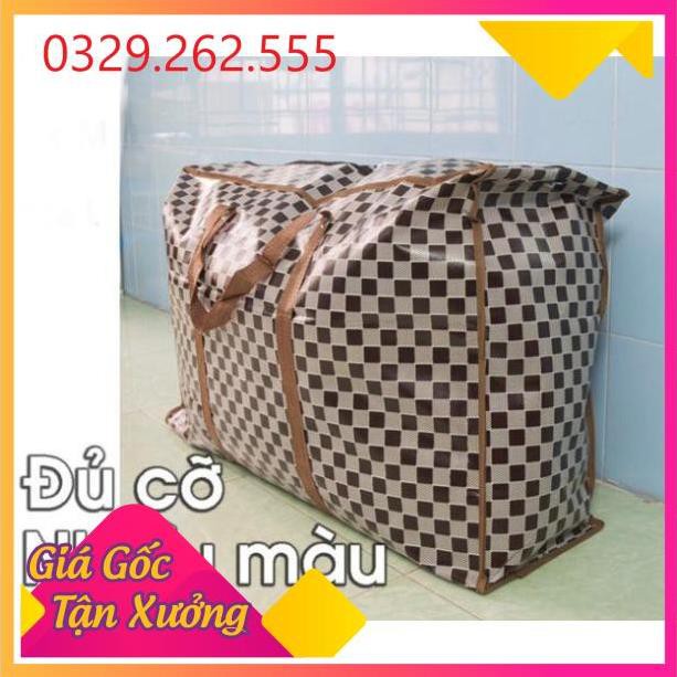 (Sale Khủng) Túi Bạt Dứa Đựng Đồ Có Dây Kéo( có nhiều kích cỡ )