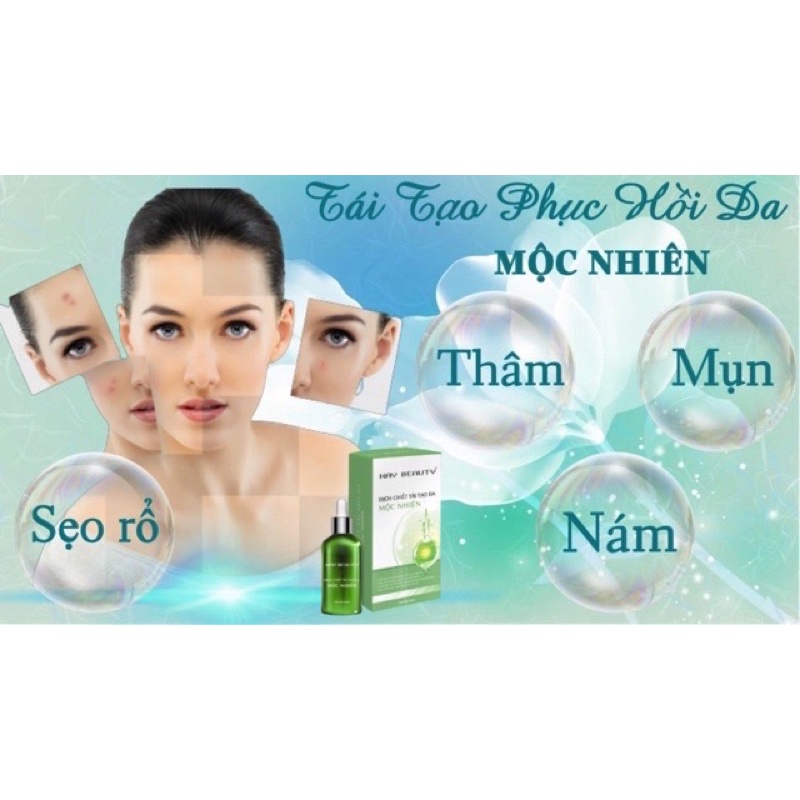 tái tạo da mộc nhiên đông y