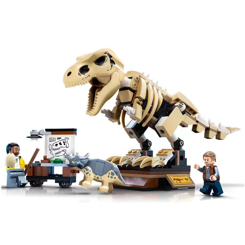 Bộ 210  Công Viên Kỷ Jura Độc Đáo Bộ Đồ Chơi Xây Dựng Khủng Long Rex 76940 Cho Trẻ Em