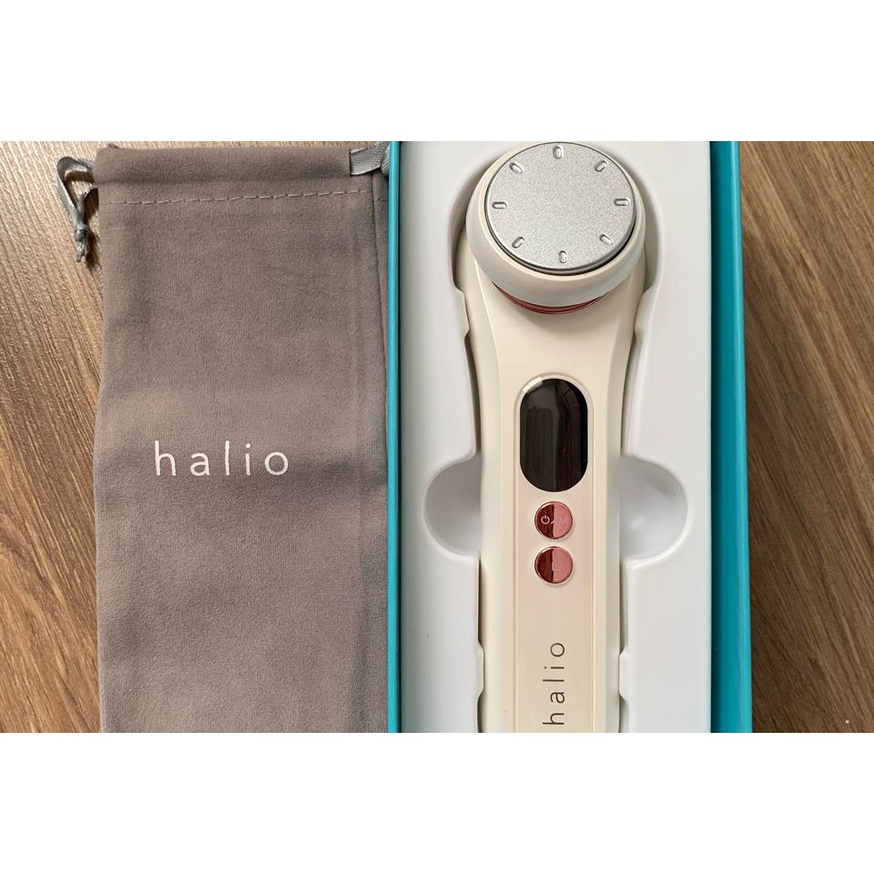 Máy Đẩy Tinh Chất Dưỡng Trắng Nóng Lạnh Halio Ion Hot & Cool Beauty Device