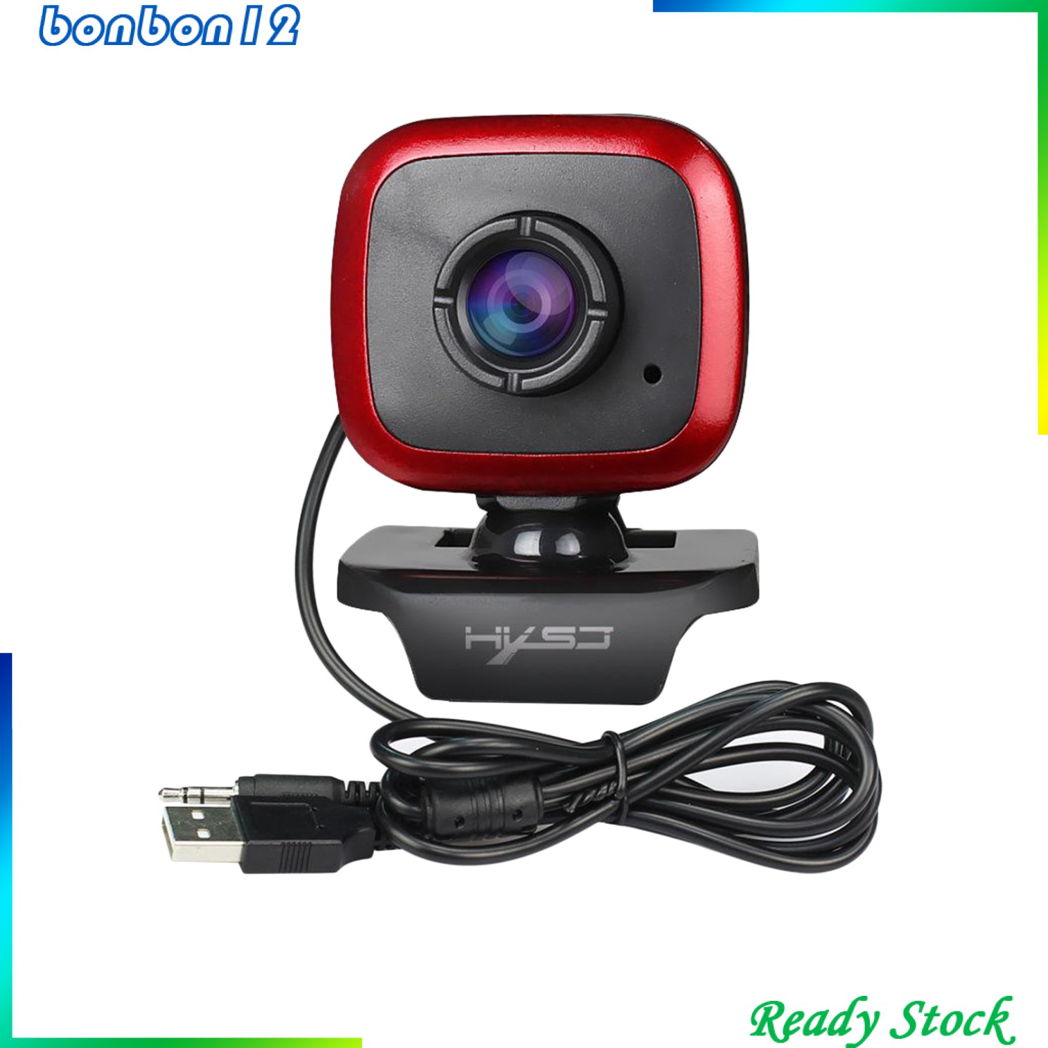 Webcam 480p Xoay 360 Độ Đa Năng Dành Cho Máy Tính
