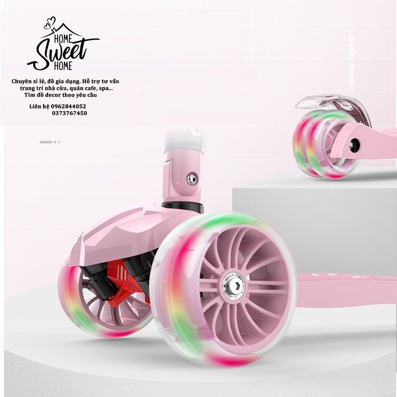 XE TRƯỢT SCOOTER CHO BẾ MUA 1 ĐƯỢC 4