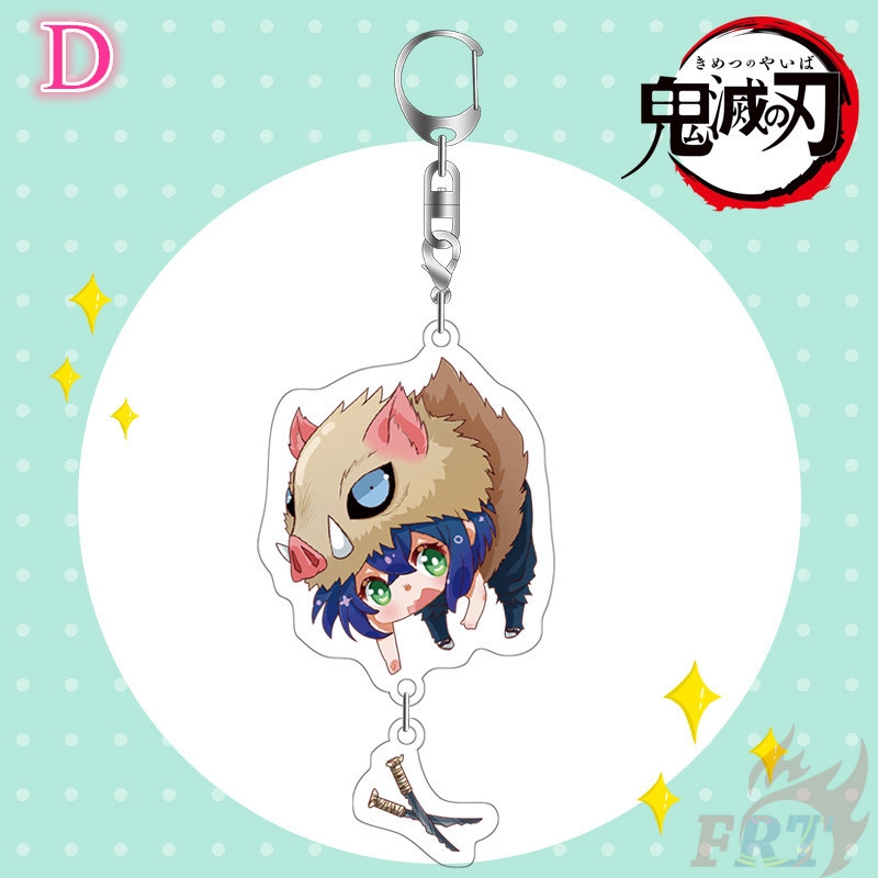 ❀ Móc Khóa Acrylic Hình Kimetsu no Yaiba Trong Demon Slayer ❀ 1 Móc Khóa Nhân Vật Anime (S-2: 4)