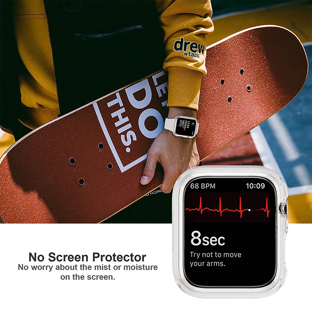 Ốp Bảo Vệ Mặt Đồng Hồ Thông Minh Apple Watch Series 7 6 5 4 3 2 1