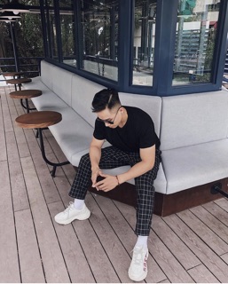 Quần baggy Pant caro V2