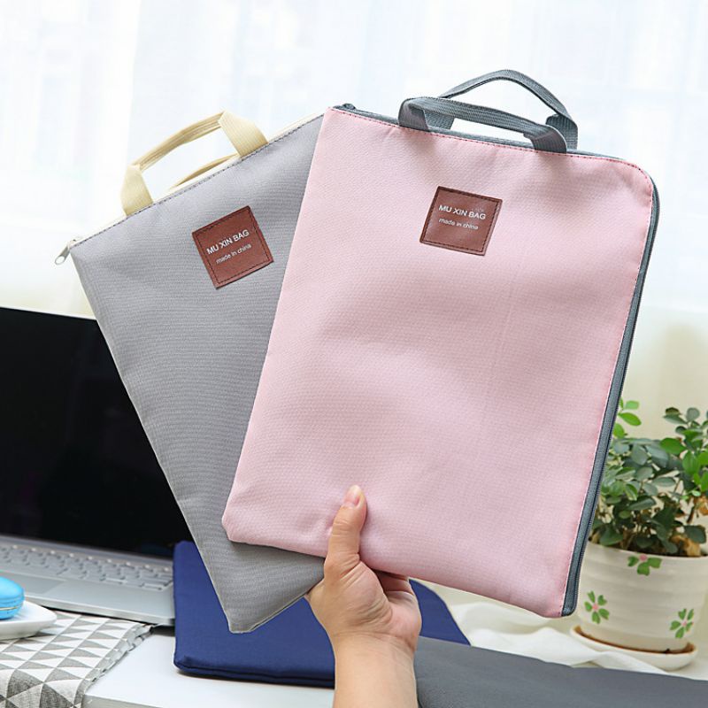 Túi vải đựng tập giấy A4 Mu Xin Bag&lt;br&gt;