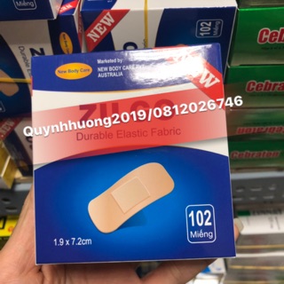 BĂNG KEO LỤA ZILGO(102 miếng)