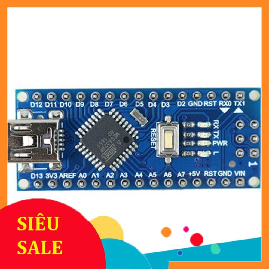 Sản phẩm Kit Arduino Nano CH340 Chất Lượng Cao (BH 06 Tháng)