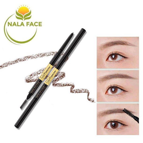 Chì kẻ mày 2 đầu HOLDLIVE Slim Brow Hold Live HL229