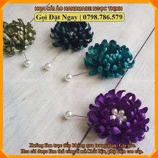 Hoa Cài Áo - Hoa Vải Cài Áo- Hoa Voan Cài Áo