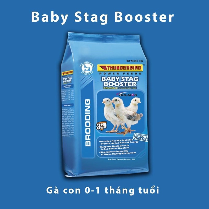 Cám Gà Con Từ 0-1 Tháng Tuổi .