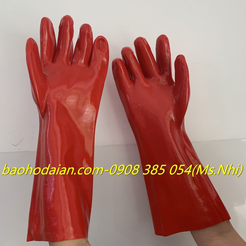 Găng tay chống hóa chất Model BASF PVCC400
