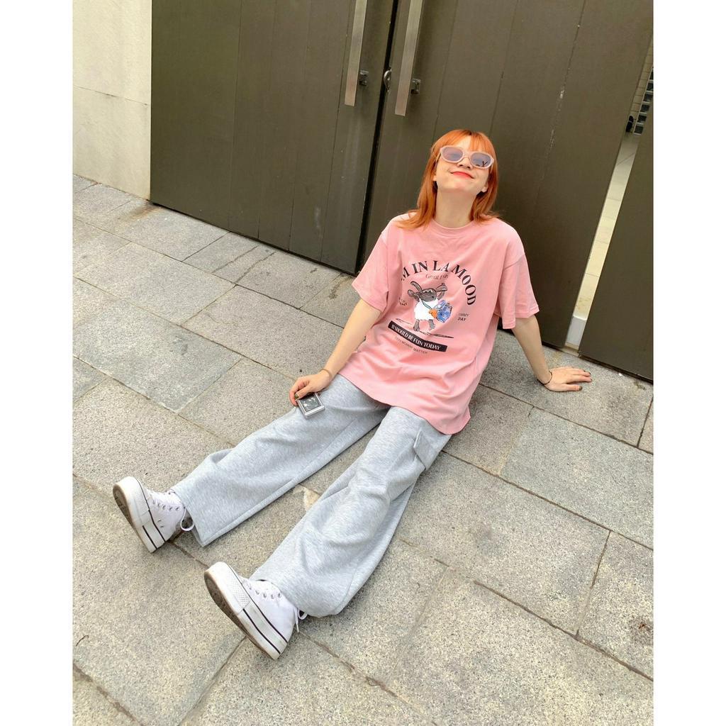 Quần thun ống suông có túi ROGER PANTS