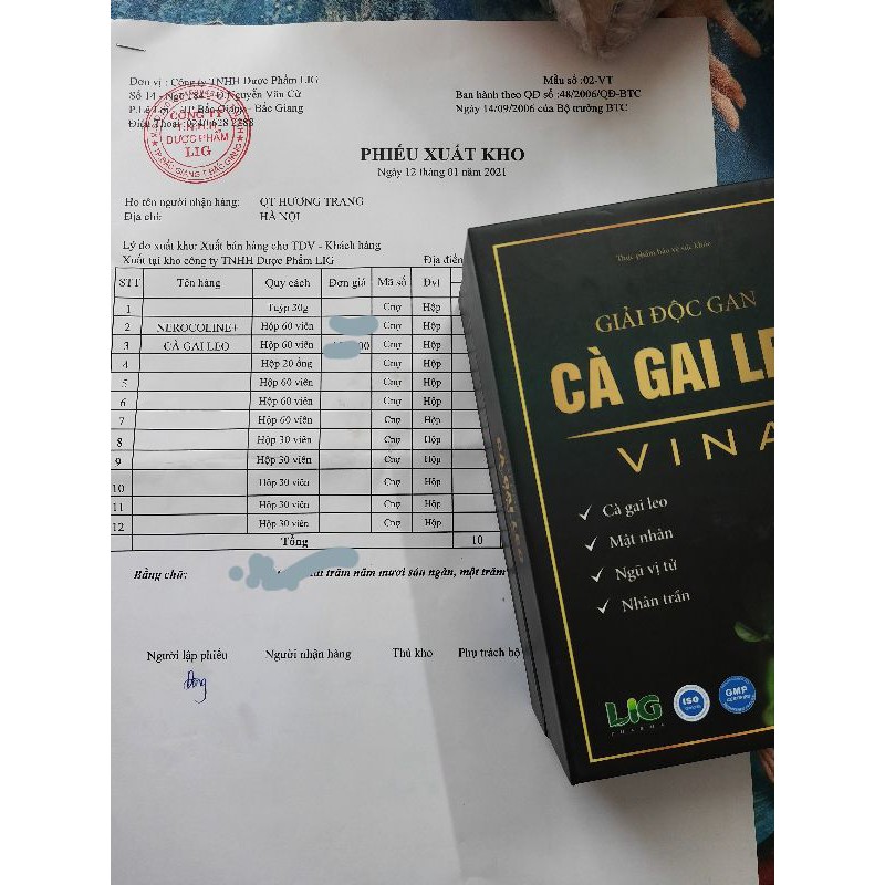 Cà Gai Leo - ViNa Giải Độc Gan