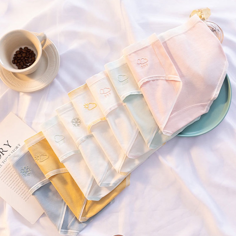 Quần Lót cotton Không Đường May Thoáng Khí Cho Nữ