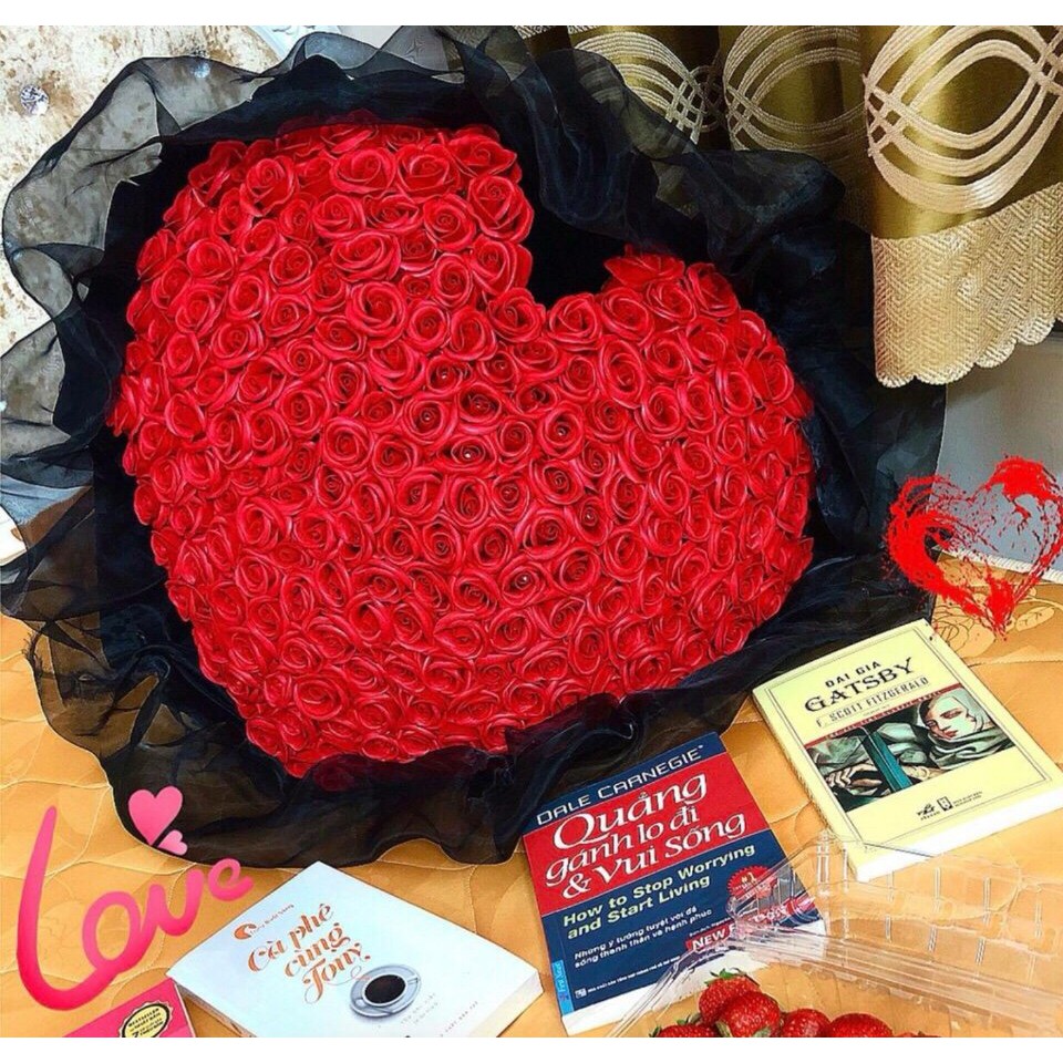 99 BÔNG HOA SÁP MÃ SP FL001