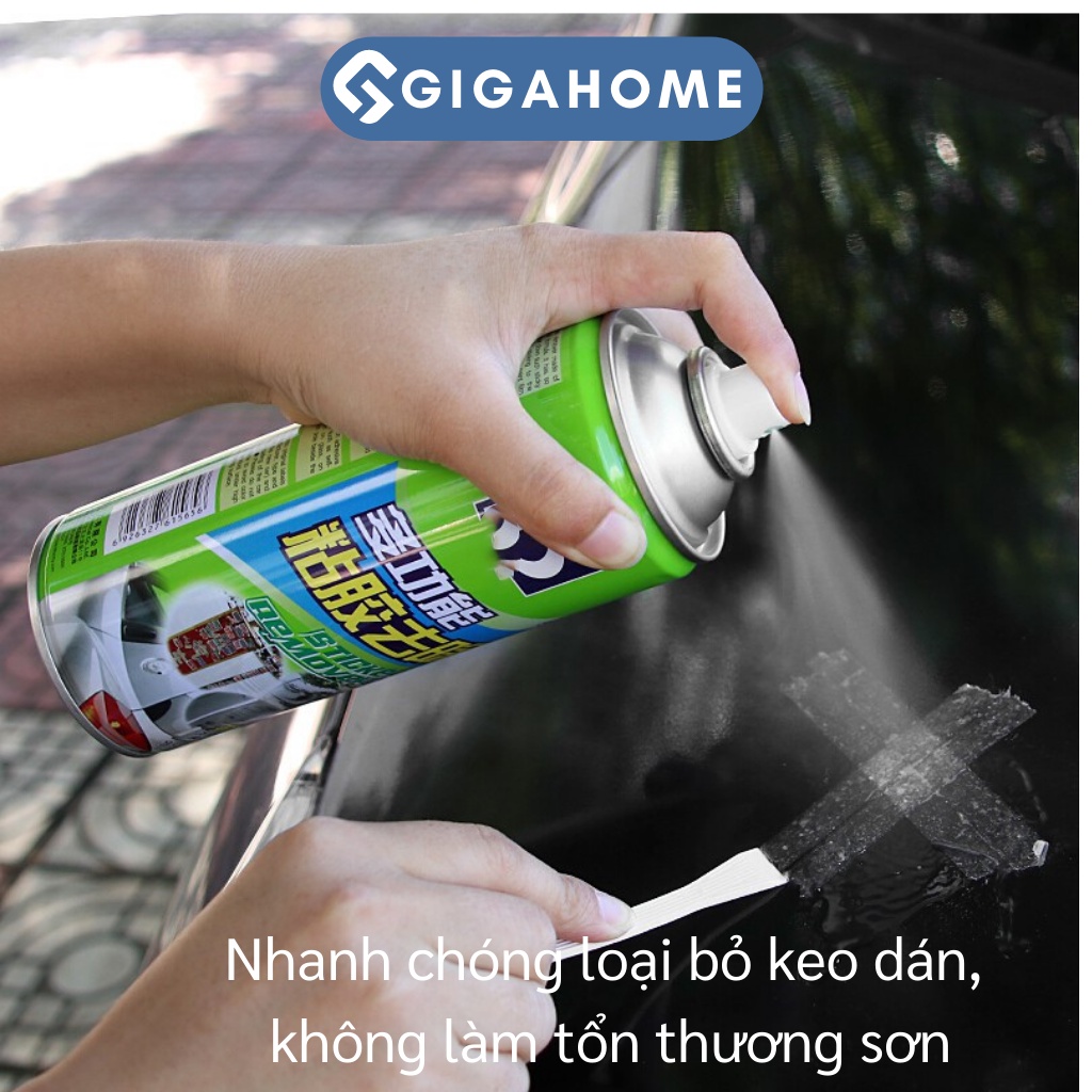 Chai Xịt Tẩy Keo Băng Dính Đa Năng GIGAHOME 450ml 8330