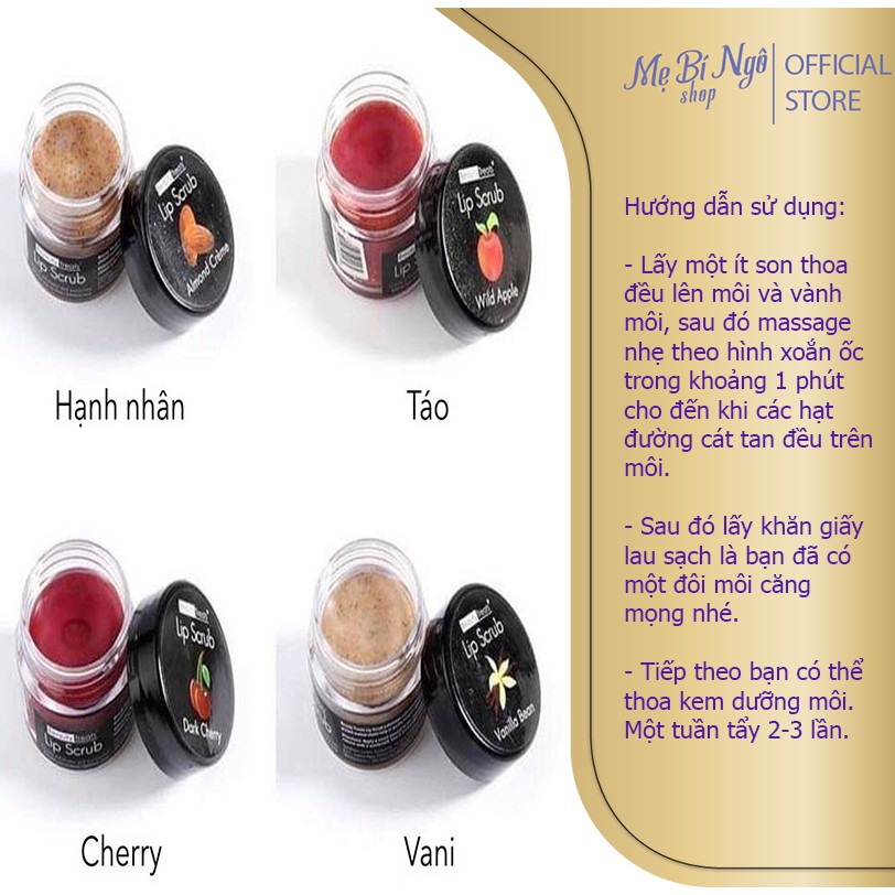 Tẩy da chết môi - Beauty Treats - Lip Scrub | BigBuy360 - bigbuy360.vn