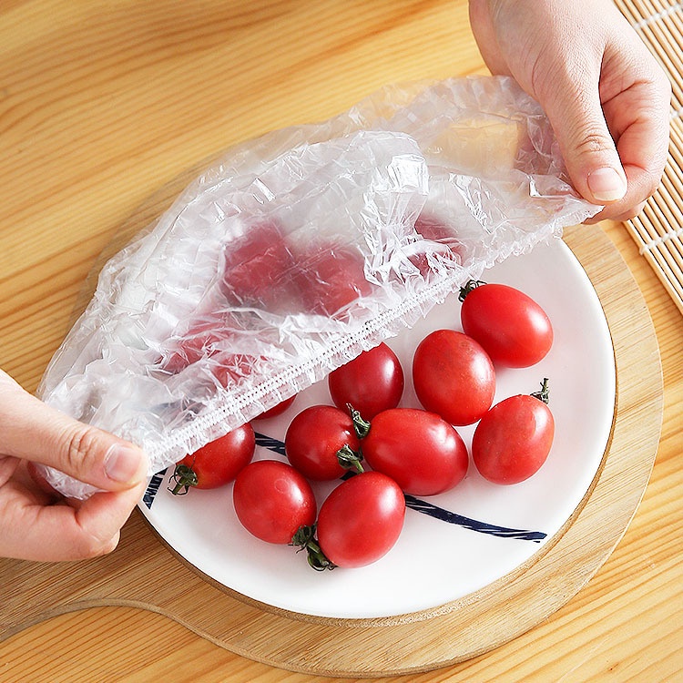 Túi 100 Màng Bọc Thực Phẩm Co Dãn Tái Sử Dụng (Túi Gấu)